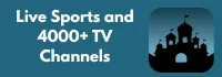Live sport and 4000+ tv channels